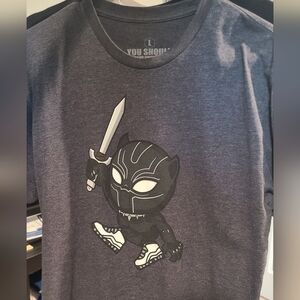 Large Men's Superfresh "Black Panther Jumpman" Tee